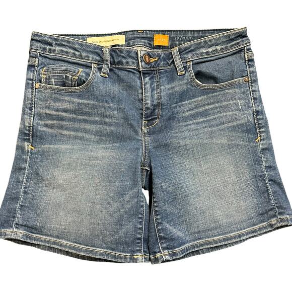 Pilcro and the Letterpress Womens Anthro Jean shorts Size 27 - Picture 1 of 4
